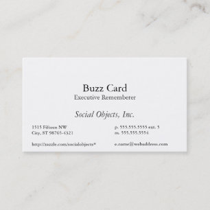 Carte De Visite Le modèle de Garamond d'Américain de Serif le plus