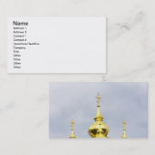 Carte De Visite Le monastère de Trinity Sergiev (Devant / Derrière)