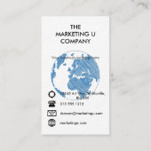 CARTE DE VISITE LE MONDE (Dos)