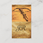 CARTE DE VISITE LE MONOGRAMME GÉANT DU CROSSBOW (Dos)
