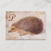 Carte De Visite LE MONogramme HEDGEHOG (Dos)