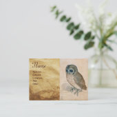 Carte De Visite LE MONogramme OWL (Debout devant)