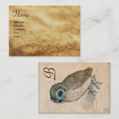 Carte De Visite LE MONogramme OWL (Devant / Derrière)