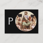 Carte De Visite LE Monogramme PHILOSOPHE, Or Noir (Dos)