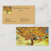 Carte De Visite Le Mulberry Tree, Vincent van Gogh (Devant / Derrière)