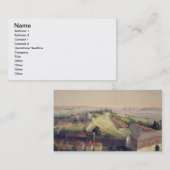 Carte De Visite Le panorama de Constantinople, plaquent 22 du 'Sof (Devant / Derrière)