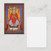 Carte De Visite Le Pape Saint Grégoire I. Dialogiste (Devant / Derrière)