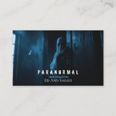Carte De Visite Le Paranormal Enquêteur Haunted Ghost (Devant)