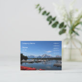 Carte De Visite Le Parc national de Grand Teton (Debout devant)