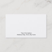 Carte De Visite Le partouzeur (Dos)