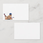 Carte De Visite Le personnage handman de la boîte de dialogue (Devant / Derrière)