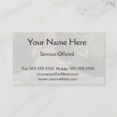 Carte De Visite Le Petit Sourire de Cherub (Dos)