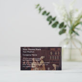 Carte De Visite Le pharmacien par Longhi Pietro (la meilleure (Debout devant)