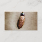 Carte De Visite Le pied de lapin chanceux Brown (Dos)