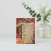 Carte De Visite Le plus romantique jamais (Debout devant)