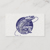 Carte De Visite Le poisson qui saute hors de l'eau (Dos)