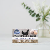 Carte De Visite Le poulet de la meilleure qualité frais de qualité (Debout devant)