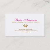 Carte De Visite Le pourpre de 311 Ciao Bella se fanent (Dos)