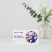 Carte De Visite Le président George Washington (Debout devant)