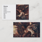 Carte De Visite Le prince de grenouille (Devant / Derrière)