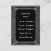 Carte De Visite Le professionnel d'attente (Dos)