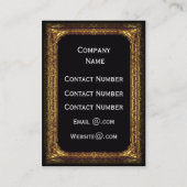 Carte De Visite Le professionnel de Henri d'attente (Dos)