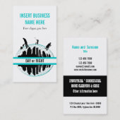 Carte De Visite Le professionnel de service de nettoyage (Devant / Derrière)