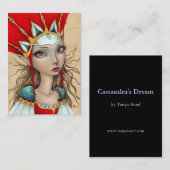 Carte De Visite Le rêve de Cassandra (Devant / Derrière)