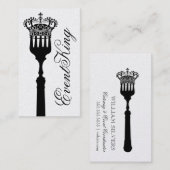 Carte De Visite Le Roi Fork de CHROMATOGRAPHIE GAZEUSE (Devant / Derrière)