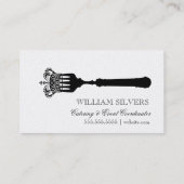 Carte De Visite Le Roi Fork de CHROMATOGRAPHIE GAZEUSE (Dos)