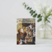 Carte De Visite Le royaume pacifique - sanctuaire (Debout devant)