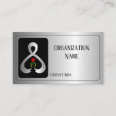 Carte De Visite Le ruban de sensibilisation de Parkinson (Devant)