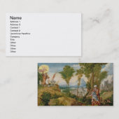 Carte De Visite Le sacrifice d'Isaac (Devant / Derrière)