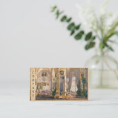 Carte De Visite Le salon dans le style des rococos II, avec des (Debout devant)