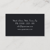 Carte De Visite Le salon de beauté/massage/détendent/cartes de (Dos)