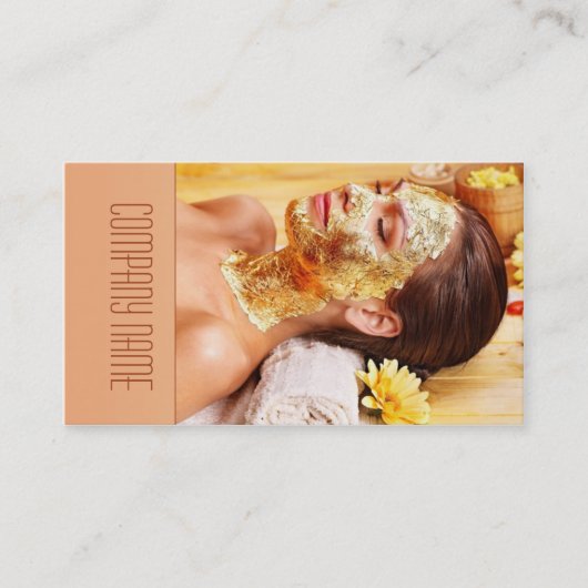 Carte De Visite Le salon de beauté/massage/détendent/hôtels de SPA (Devant)