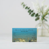 Carte De Visite Le seigneur Bless Thee, vers de bible (Debout devant)