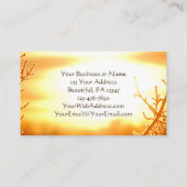 Carte De Visite Le Seigneur Vous Bénisse Numéros 6:24-26 Verse de (Dos)