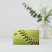 Carte De Visite Le Softball jaune vierge (Debout devant)