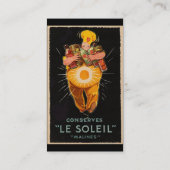 Carte de visite Le Soleil (Dos)