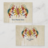 Carte De Visite LE SOLEIL DE DUO DE KOKOPELLI + vos idées (Devant / Derrière)