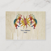 Carte De Visite LE SOLEIL DE DUO DE KOKOPELLI + vos idées (Dos)