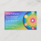 Carte De Visite Le spectre du cube de Metatron (Devant)