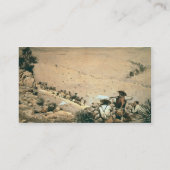Carte De Visite "Le support", c.1900 (huile sur la toile) (Dos)
