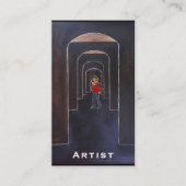 Carte De Visite Le tableau The Dream Stalker par Alfred Fox (Devant)