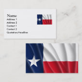CARTE DE VISITE LE TEXAS (Devant / Derrière)