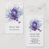 Carte De Visite Le *~* tient le premier rôle le cosmos (Devant / Derrière)