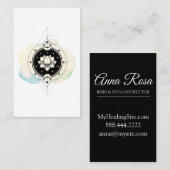 Carte De Visite Le *~* tient le premier rôle le symbole sacré de (Devant / Derrière)