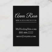 Carte De Visite Le *~* tient le premier rôle le symbole sacré de (Dos)