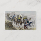 Carte De Visite Le train de chameau, de 'Constantinople et du Blac (Dos)